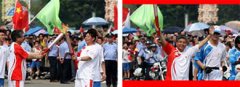 奧運(yùn)圣火抵達(dá)惠州，旭日集團(tuán)總經(jīng)理，常宏公司董事長(zhǎng)楊勛擔(dān)任火炬手